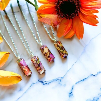 Copy Memorial Flower Keepsake Funeral flower jewelry wedding Flowers funeral keepsake jewelry made with flower MakerPlace by Michaels